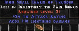 24 Attack Rating w/ 1-18 Lightning Damage SC - East Non-Ladder