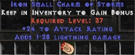 24 Attack Rating w/ 1-28 Lightning Damage SC - Europe Non-Ladder