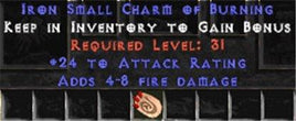 24 Attack Rating w/ 4-8 Fire Damage SC - Europe Non-Ladder