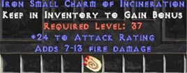 24 Attack Rating w/ 7-13 Fire Damage SC - Europe Non-Ladder