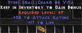 25-32 Attack Rating w/ 16-19 Life SC - Europe Non-Ladder