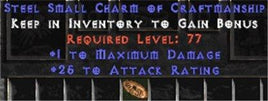 25-32 Attack Rating w/ 1 Max Damage SC - Europe Non-Ladder