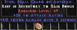 25-32 Attack Rating w/ 50 Poison Damage SC - Europe Non-Ladder