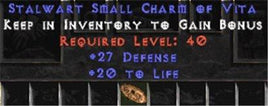 27-29 Defense w/ 20 Life SC - Europe Non-Ladder
