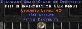 30 Defense w/ 2 Dex SC - Perfect - West Non-Ladder