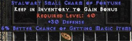 30 Defense w/ 5-6% MF SC - West Non-Ladder