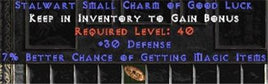 30 Defense w/ 7% MF SC - Perfect - West Non-Ladder