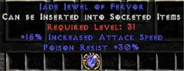 30 Poison Res/15% IAS Jewel - Europe Non-Ladder