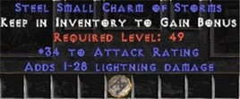 33-35 Attack Rating w/ 1-28 Lightning Damage SC - West Non-Ladder