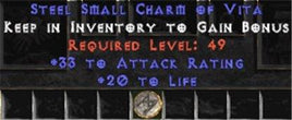 33-35 Attack Rating w/ 20 Life SC - Europe Non-Ladder