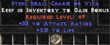 33-35 Attack Rating w/ 20 Life SC - West Non-Ladder