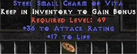36 Attack Rating w/ 16-19 Life SC - Europe Non-Ladder