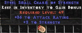 36 Attack Rating w/ 2 Str SC - Perfect - West Non-Ladder