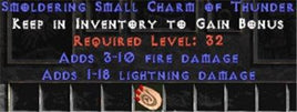 3-10 Fire Damage w/ 1-18 Lightning Damage SC - Europe Ladder