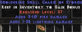3-10 Fire Damage w/ 1-28 Lightning Damage SC - Europe Ladder