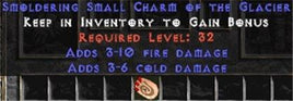3-10 Fire Damage w/ 3-6 Cold Damage SC - West Ladder