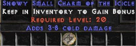 3-8 Cold Damage SC - Europe HC Ladder