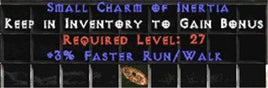 3% Faster Run/Walk (plain) SC - West Non-Ladder