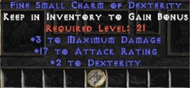 3 Max Damage w/ 17-19 AR & 2 Dex SC - Europe Non-Ladder