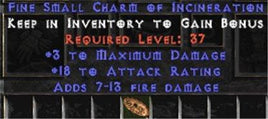 3 Max Damage w/ 17-19 AR & 7-13 Fire Damage SC - West Non-Ladder