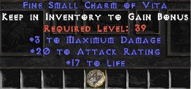 3 Max Damage w/ 20 AR & 16-19 Life SC - East Non-Ladder