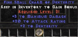 3 Max Damage w/ 20 AR & 2 Dex SC - Perfect - Europe Non-Ladder