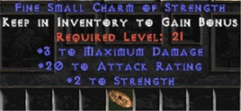 3 Max Damage w/ 20 AR & 2 Str SC - Perfect - Europe Non-Ladder