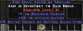 3 Max Damage w/ 20 AR & 5% MF SC - Europe Non-Ladder