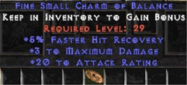 3 Max Damage w/ 20 AR & 5% FHR SC - Perfect - Europe Non-Ladder
