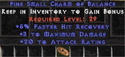 3 Max Damage w/ 20 AR & 5% FHR SC - Perfect - Europe Non-Ladder