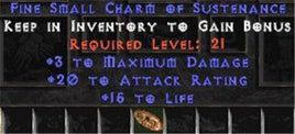 3 Max Damage w/ 20 AR & 10-15 Life SC - Europe Non-Ladder