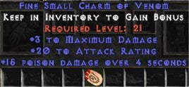 3 Max Damage w/ 20 AR & 15 Poison Damage SC - Europe Non-Ladder