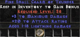 3 Max Damage w/ 20 AR & 1-18 Lightning Damage SC - Europe Non-Ladder