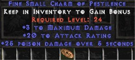 3 Max Damage w/ 20 AR & 25 Poison Damage SC - Europe Non-Ladder