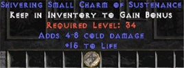 4-8 Cold Damage w/ 15 Life SC - Europe HC Ladder