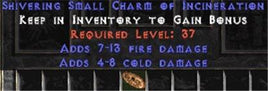 4-8 Cold Damage w/ 7-13 Fire Damage SC - Europe HC Ladder