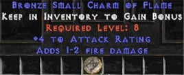 4 Attack Rating w/ 1-2 Fire Damage SC - West Non-Ladder