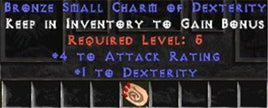 4 Attack Rating w/ 1 Dex SC - Europe Non-Ladder