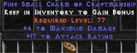 4 Max Damage w/ 17-19 AR SC - West Non-Ladder