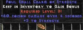 50 Poison Damage w/ 2 Str SC - Europe Non-Ladder