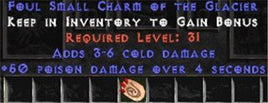 50 Poison Damage w/ 3-6 Cold Damage SC - Europe Non-Ladder