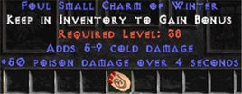 50 Poison Damage w/ 5-9 Cold Damage SC - East HC Ladder