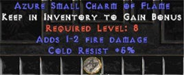 5 Resist Cold w/ 1-2 Fire Damage SC - West Non-Ladder