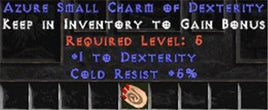 5 Resist Cold w/ 1 Dex SC - East HC Ladder