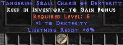 5 Resist Lightning w/ 1 Dex SC - East HC Ladder