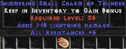 5 Resist All w/ 1-18 Lightning Damage SC - West Ladder
