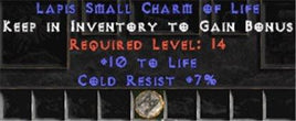 7 Resist Cold w/ 10 Life SC - Europe Non-Ladder