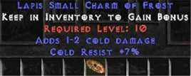 7 Resist Cold w/ 1-2 Cold Damage SC - East HC Ladder