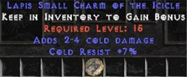 7 Resist Cold w/ 2-4 Cold Damage SC - Europe Non-Ladder