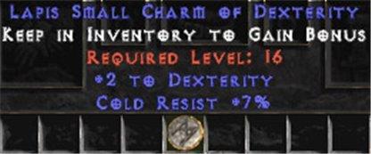 7 Resist Cold w/ 2 Dex SC - East HC Ladder